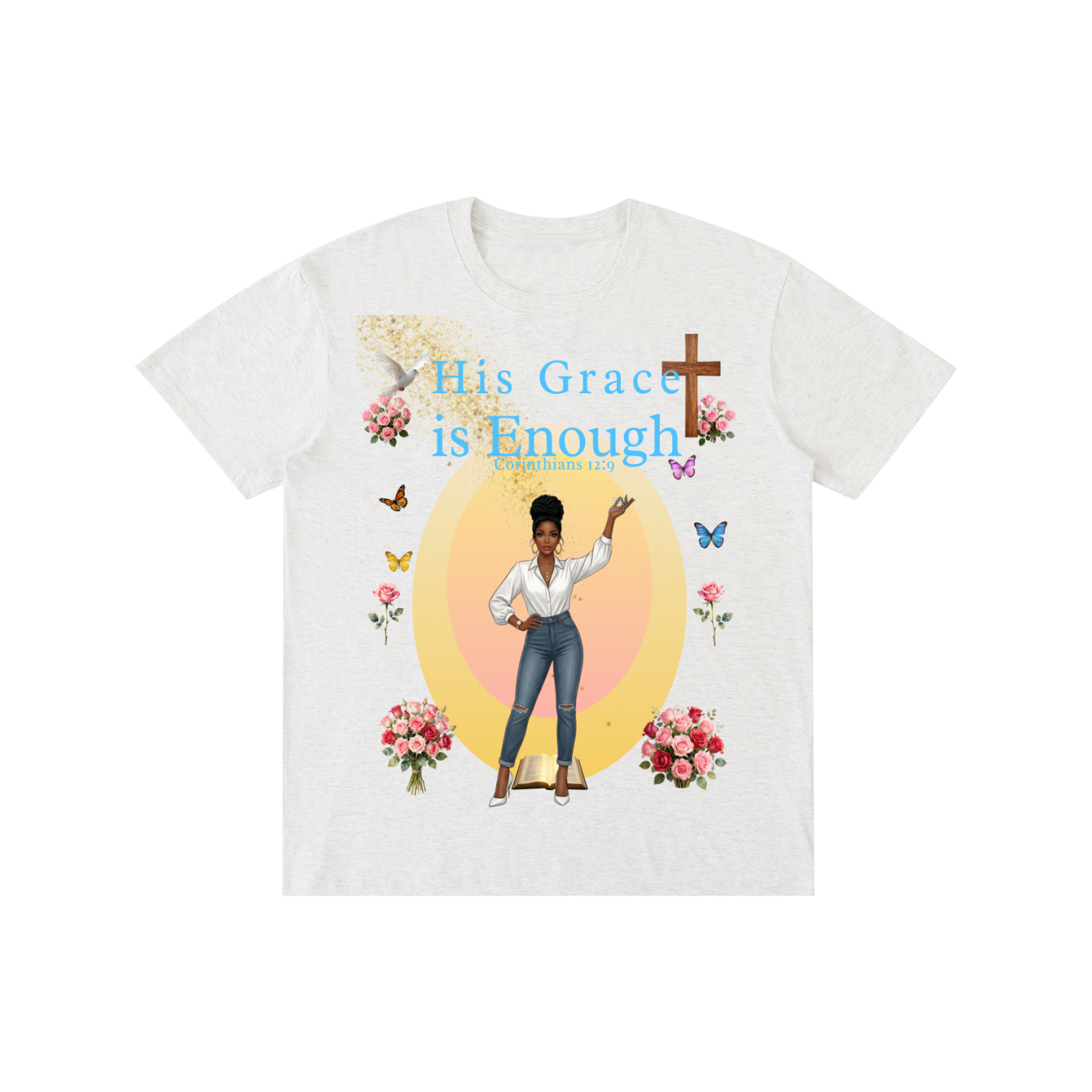 tshirt,cotton,graphic,casual,unisex,jesus,cloth,scripture,apprael,streetwear,y2k,grace,hope,holy,bible
