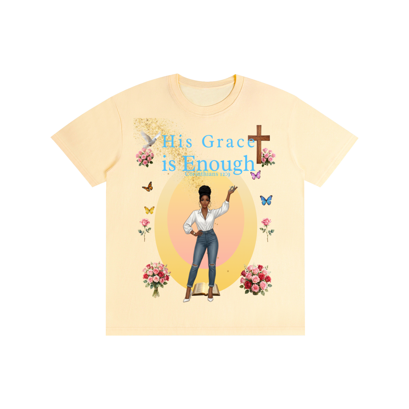 tshirt,cotton,graphic,casual,unisex,jesus,cloth,scripture,apprael,streetwear,y2k,grace,hope,holy,bible