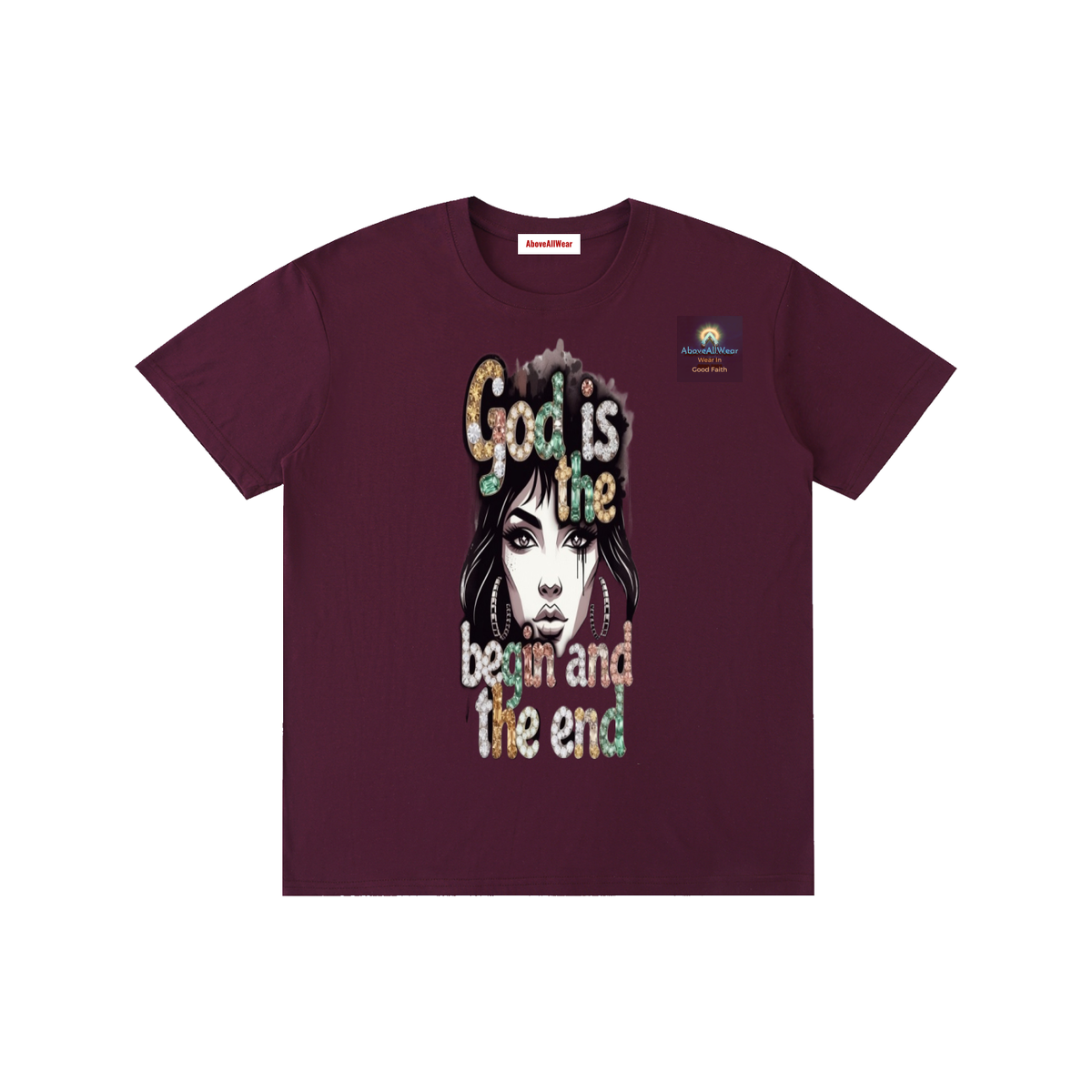 AboveAllWear,clothing,casual,cotton,tshirt,shortsleevesshirt,outdoor,daily,basic,winter,summer,fall,spring,graphicdesign,fashion,y2k,menstshirt,womentshirt,shirt,christianapparel,faithbasedclothing,faithbase,jesus,godisthebeginandend