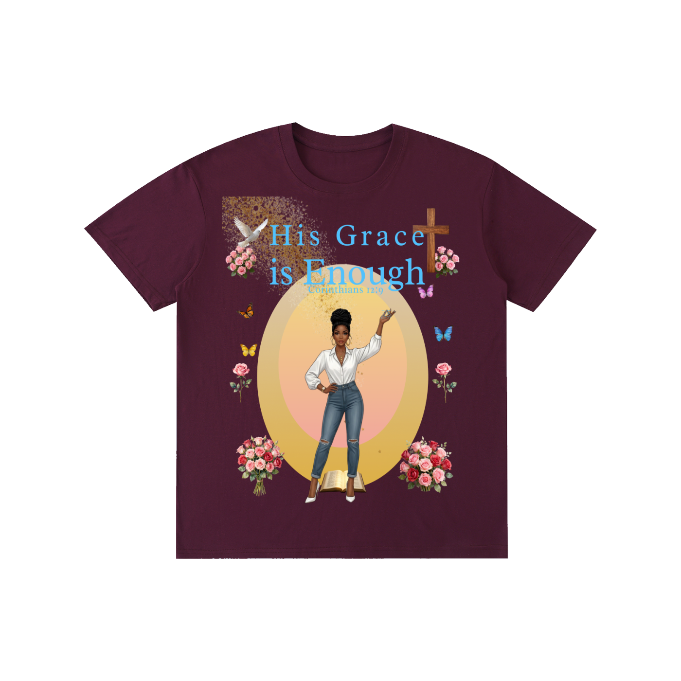 tshirt,cotton,graphic,casual,unisex,jesus,cloth,scripture,apprael,streetwear,y2k,grace,hope,holy,bible