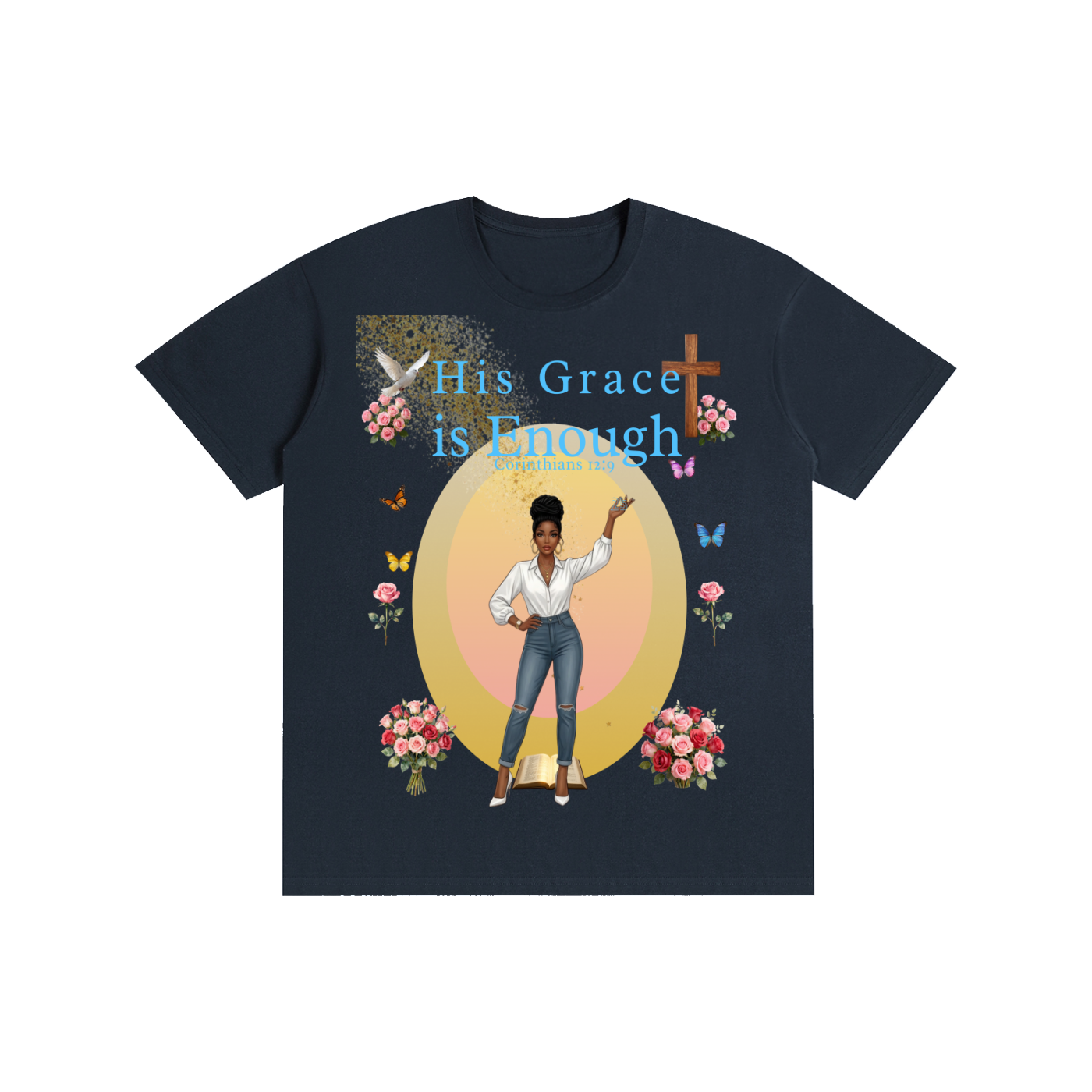tshirt,cotton,graphic,casual,unisex,jesus,cloth,scripture,apprael,streetwear,y2k,grace,hope,holy,bible