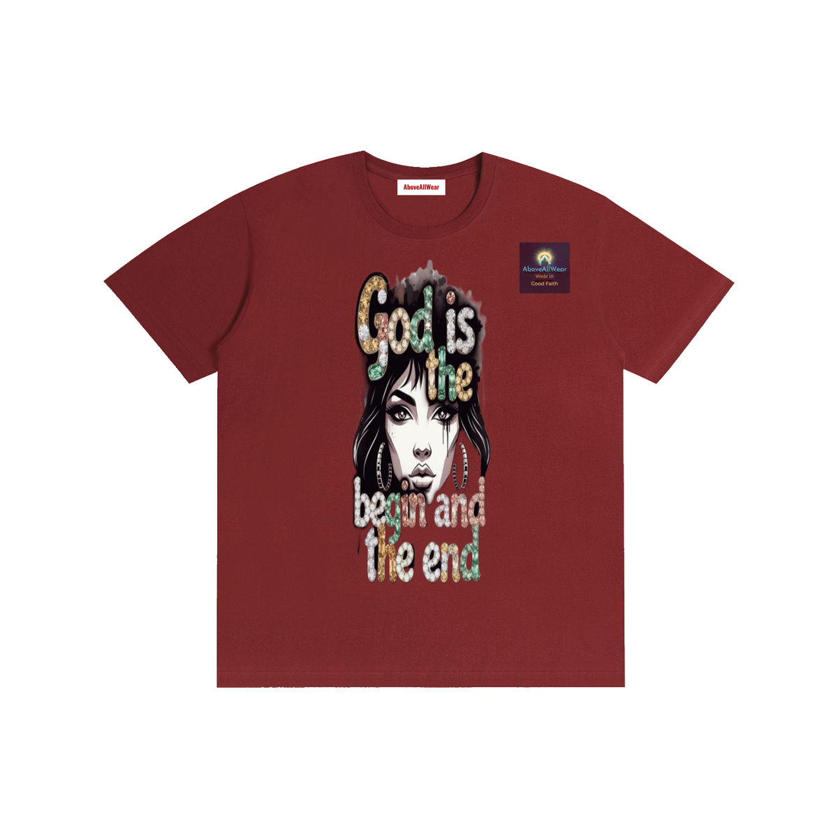 AboveAllWear,clothing,casual,cotton,tshirt,shortsleevesshirt,outdoor,daily,basic,winter,summer,fall,spring,graphicdesign,fashion,y2k,menstshirt,womentshirt,shirt,christianapparel,faithbasedclothing,faithbase,jesus,godisthebeginandend