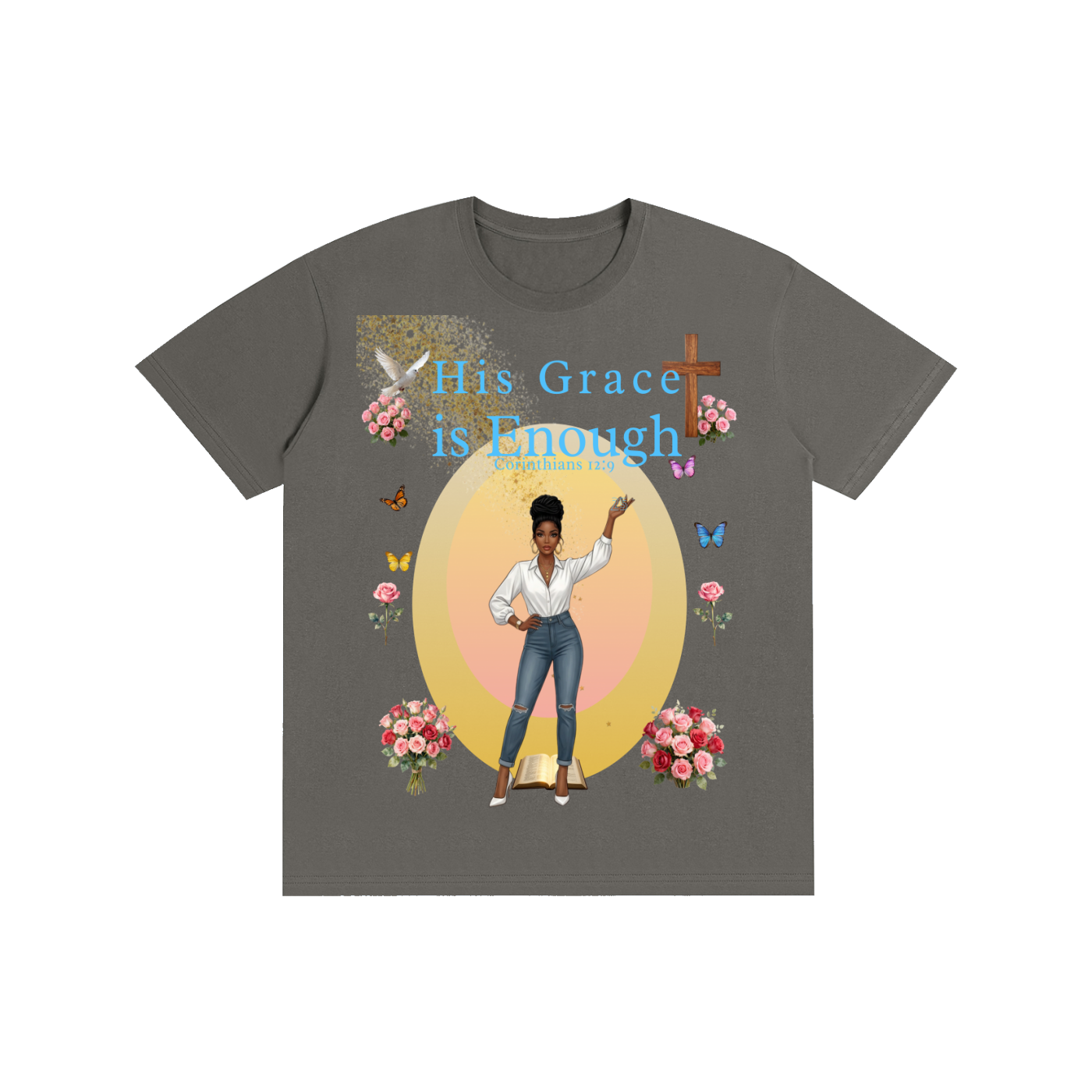 tshirt,cotton,graphic,casual,unisex,jesus,cloth,scripture,apprael,streetwear,y2k,grace,hope,holy,bible