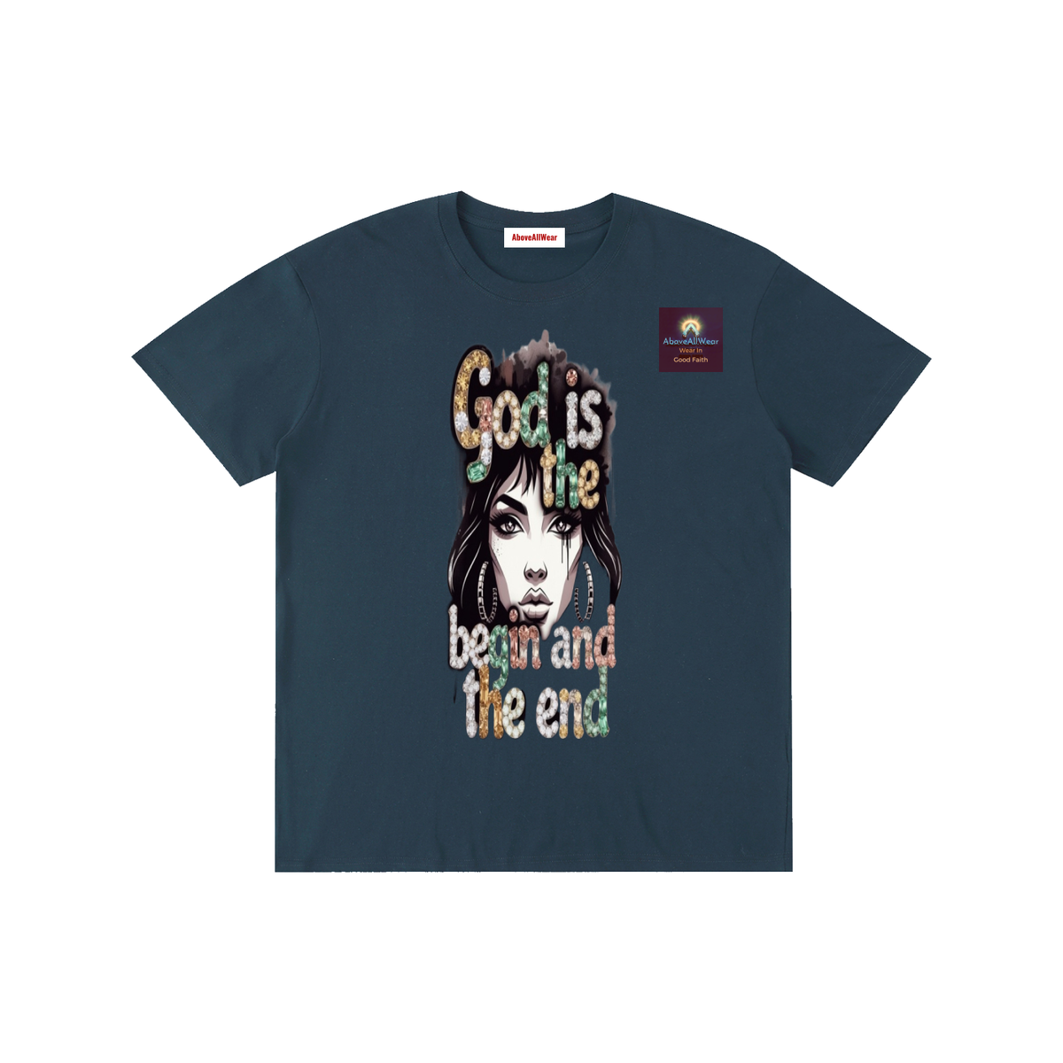 AboveAllWear,clothing,casual,cotton,tshirt,shortsleevesshirt,outdoor,daily,basic,winter,summer,fall,spring,graphicdesign,fashion,y2k,menstshirt,womentshirt,shirt,christianapparel,faithbasedclothing,faithbase,jesus,godisthebeginandend